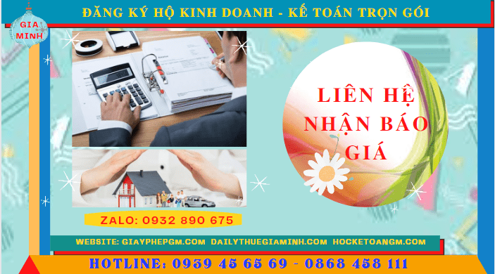 ĐĂNG KÝ HỘ KINH DOANH QUẢNG BÌNH - KẾ TOÁN TRỌN GÓI QUẢNG BÌNH 5 Bảng giá dịch vụ đăng ký hộ kinh doanh tại Quảng Bình