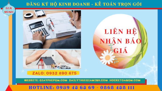 ĐĂNG KÝ HỘ KINH DOANH THANH HÓA - KẾ TOÁN TRỌN GÓI THANH HÓA 5 Bảng giá dịch vụ đăng ký hộ kinh doanh tại Thanh Hóa