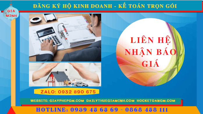 Đăng ký hộ kinh doanh Quận Ninh Kiều 5 Bảng giá dịch vụ đăng ký hộ kinh doanh tại Quận Ninh Kiều