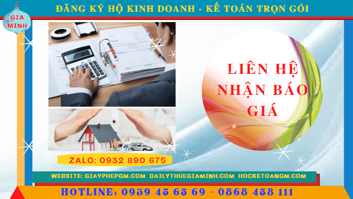 ĐĂNG KÝ HỘ KINH DOANH TP HẢI PHÒNG - KẾ TOÁN TRỌN GÓI TP HẢI PHÒNG 5 Bảng giá dịch vụ đăng ký hộ kinh doanh tại TP Hải Phòng