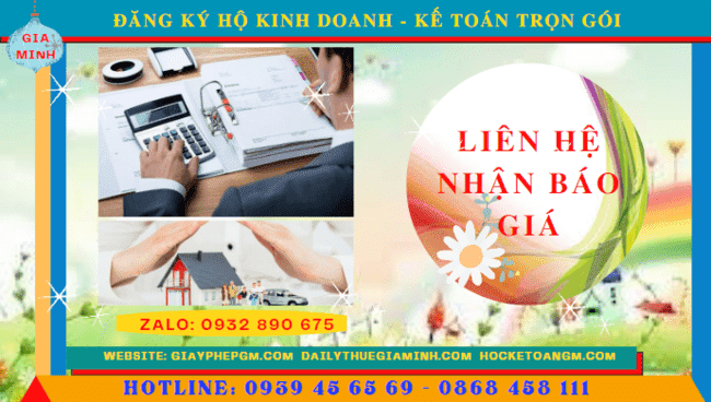 Đăng ký hộ kinh doanh tại Thành Phố Hồ Chí Minh – chi tiết mọi thủ tục 5 Bảng giá dịch vụ đăng ký hộ kinh doanh tại TPHCM