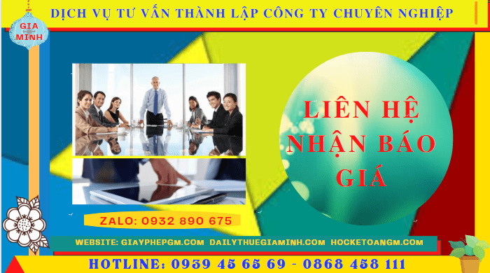 Bảng giá dịch vụ thành lập doanh nghiệp trọn gói 2022 tại Lào Cai