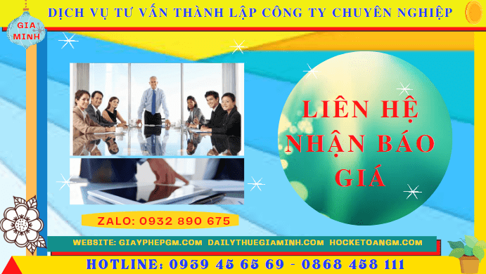 Bảng giá dịch vụ thành lập doanh nghiệp trọn gói 2022 tại Long An