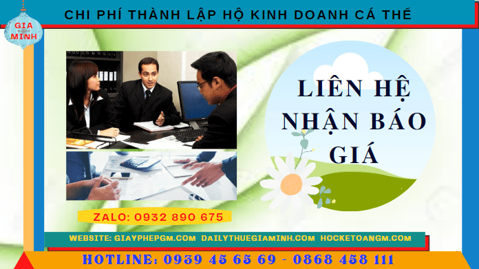 Bảng giá thành lập hộ kinh doanh cá thể nhanh tại An Giang 