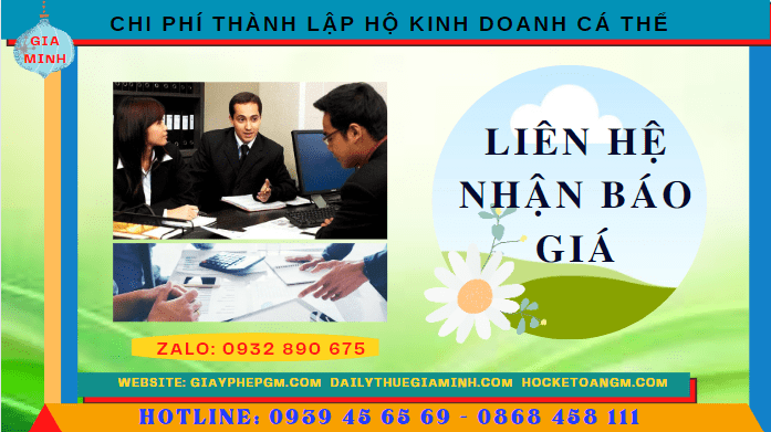 Bảng giá thành lập hộ kinh doanh cá thể nhanh tại Đà Nẵng 