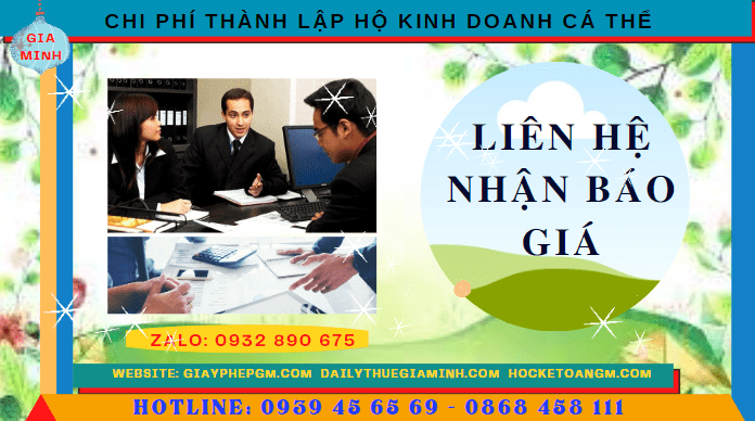 Bảng giá thành lập hộ kinh doanh cá thể nhanh tại Đắk Lắk 