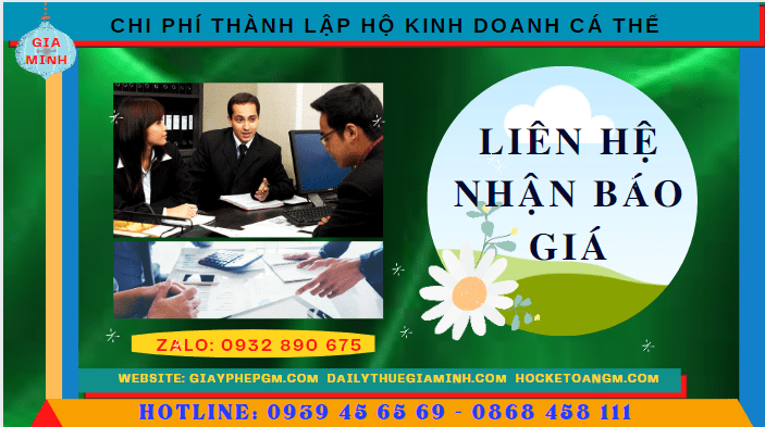 Bảng giá thành lập hộ kinh doanh cá thể nhanh tại Đồng Nai 