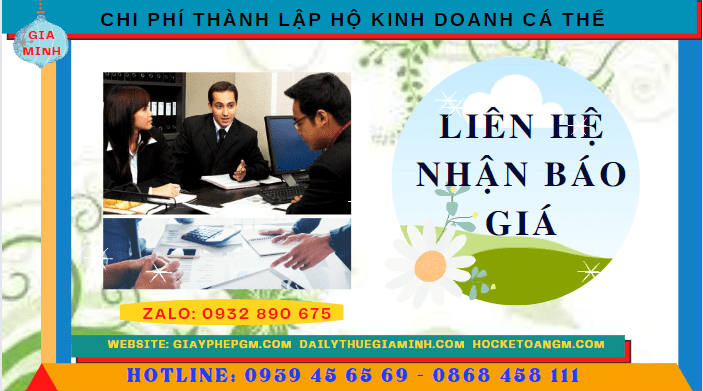 Bảng giá thành lập hộ kinh doanh cá thể nhanh tại Kiên Giang 