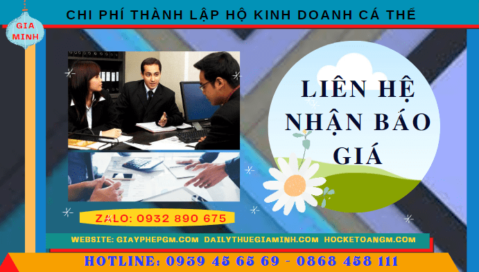 Chi phí thành lập hộ kinh doanh cá thể trọn gói tại Lào Cai 5 Bảng giá thành lập hộ kinh doanh cá thể nhanh tại Lào Cai