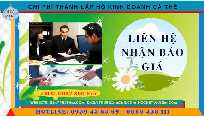 Bảng giá thành lập hộ kinh doanh cá thể nhanh tại Phú Quốc 