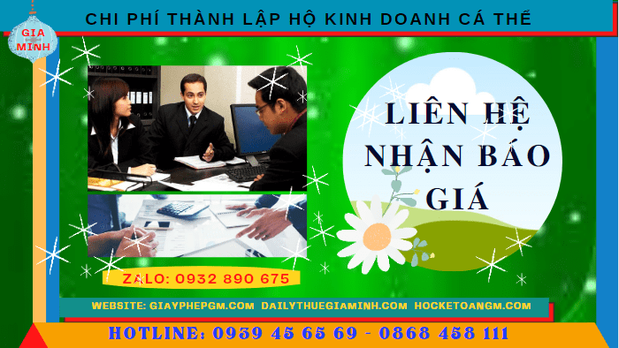 CHI PHÍ THÀNH LẬP HỘ KINH DOANH CÁ THỂ TRỌN GÓI TẠI SÓC TRĂNG 5 Bảng giá thành lập hộ kinh doanh cá thể nhanh tại Sóc Trăng