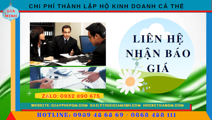 Chi phí thành lập hộ kinh doanh cá thể trọn gói tại thành phố đà nẵng 5 Bảng giá thành lập hộ kinh doanh cá thể nhanh tại Thành Phố Đà Nẵng