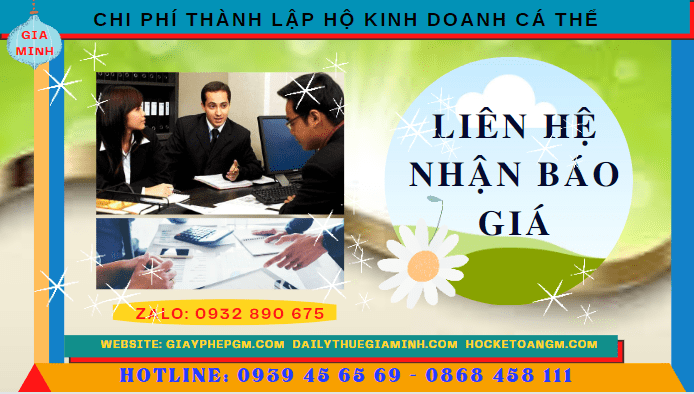 Chi phí thành lập hộ kinh doanh cá thể trọn gói tại tiền giang 5 Bảng giá thành lập hộ kinh doanh cá thể nhanh tại Tiền Giang