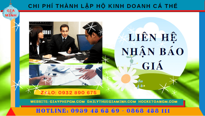 Bảng giá thành lập hộ kinh doanh cá thể nhanh tại TP Hải Phòng 