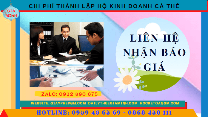 Bảng giá thành lập hộ kinh doanh cá thể nhanh tại TP Hưng Yên 