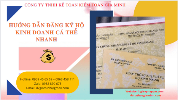 HƯỚNG DẪN ĐĂNG KÝ HỘ KINH DOANH CÁ THỂ NHANH TẠI AN GIANG 6 Cách đăng ký hộ kinh doanh cá thể tại An Giang