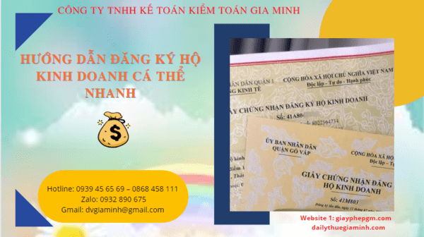 Cách đăng ký hộ kinh doanh cá thể tại Bắc Giang