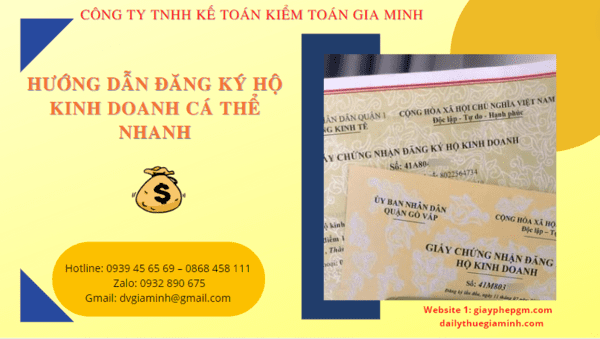 Cách đăng ký hộ kinh doanh cá thể tại Bắc Kạn
