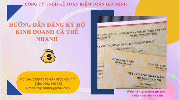 Cách đăng ký hộ kinh doanh cá thể tại Bình Định