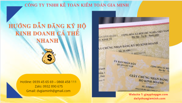 Hướng dẫn đăng ký hộ kinh doanh cá thể nhanh tại Cần Thơ 6 Cách đăng ký hộ kinh doanh cá thể tại Cần Thơ