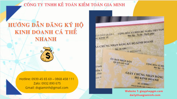 Cách đăng ký hộ kinh doanh cá thể tại Điện Biên