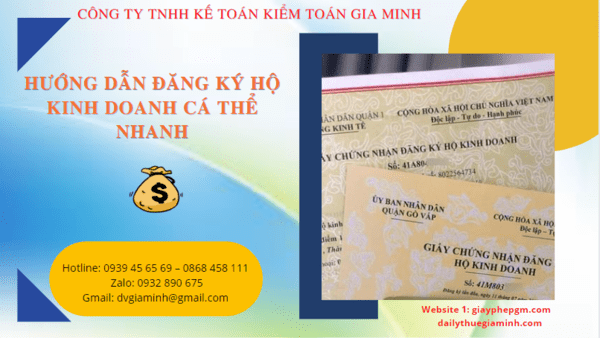 Cách đăng ký hộ kinh doanh cá thể tại Đồng Tháp