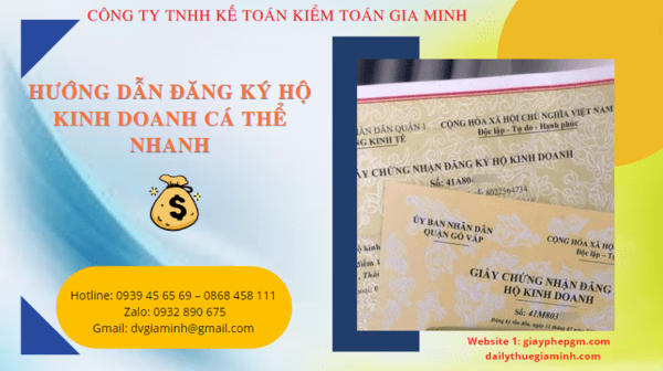 Cách đăng ký hộ kinh doanh cá thể tại Hà Giang