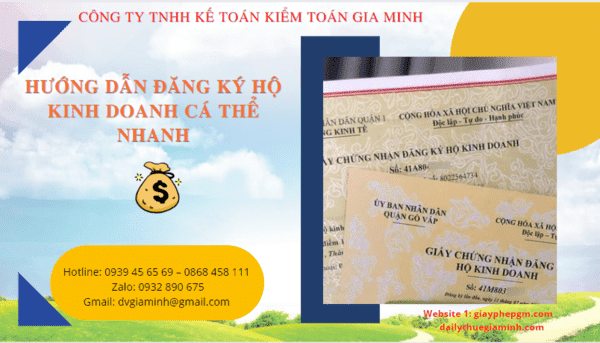 HƯỚNG DẪN ĐĂNG KÝ HỘ KINH DOANH CÁ THỂ NHANH TẠI HÀ NAM 6 Cách đăng ký hộ kinh doanh cá thể tại Hà Nam