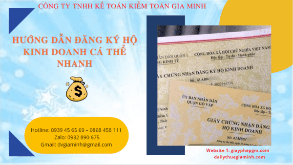HƯỚNG DẪN ĐĂNG KÝ HỘ KINH DOANH CÁ THỂ NHANH TẠI HÀ NỘI 6 Cách đăng ký hộ kinh doanh cá thể tại Hà Nội
