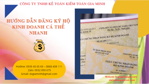 Cách đăng ký hộ kinh doanh cá thể tại Hải Phòng