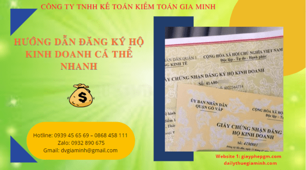 Cách đăng ký hộ kinh doanh cá thể tại Lai Châu