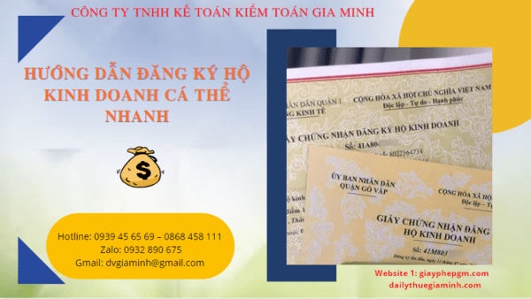 HƯỚNG DẪN ĐĂNG KÝ HỘ KINH DOANH CÁ THỂ NHANH TẠI NAM ĐỊNH 6 Cách đăng ký hộ kinh doanh cá thể tại Nam Định
