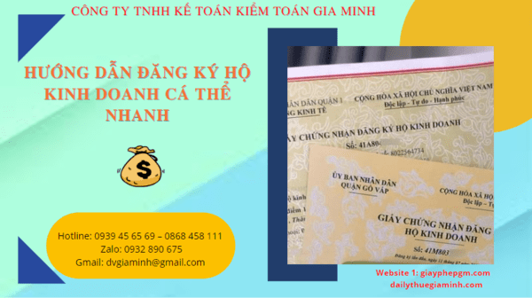 Cách đăng ký hộ kinh doanh cá thể tại Ninh Bình