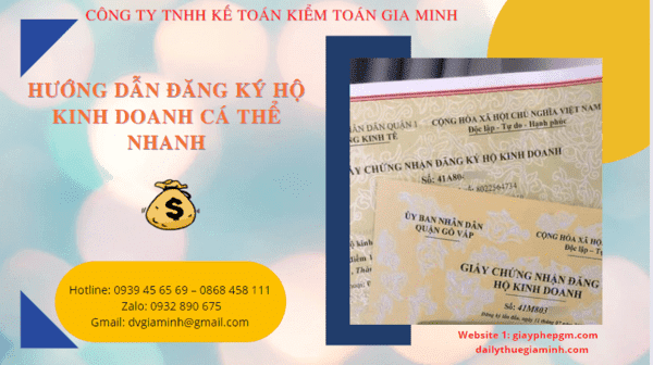 HƯỚNG DẪN ĐĂNG KÝ HỘ KINH DOANH CÁ THỂ NHANH TẠI NINH THUẬN 6 Cách đăng ký hộ kinh doanh cá thể tại Ninh Thuận