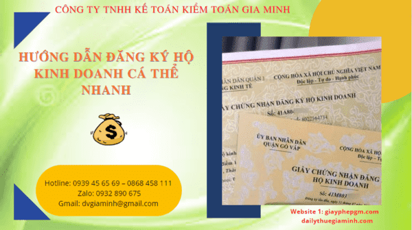 HƯỚNG DẪN ĐĂNG KÝ HỘ KINH DOANH CÁ THỂ NHANH TẠI PHÚ YÊN 6 Cách đăng ký hộ kinh doanh cá thể tại Phú Yên