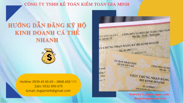 HƯỚNG DẪN ĐĂNG KÝ HỘ KINH DOANH CÁ THỂ NHANH TẠI QUẢNG BÌNH 6 Cách đăng ký hộ kinh doanh cá thể tại Quảng Bình
