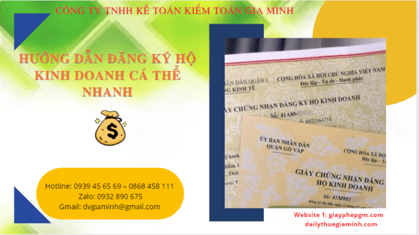 HƯỚNG DẪN ĐĂNG KÝ HỘ KINH DOANH CÁ THỂ NHANH TẠI THÁI NGUYÊN 6 Cách đăng ký hộ kinh doanh cá thể tại Thái Nguyên