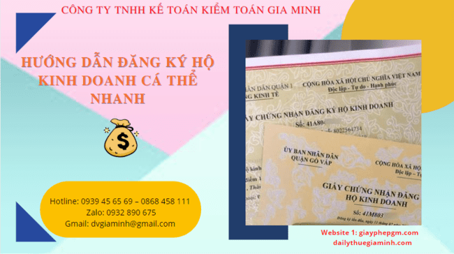 HƯỚNG DẪN ĐĂNG KÝ HỘ KINH DOANH CÁ THỂ NHANH TẠI THÀNH PHỐ HỒ CHÍ MINH 6 Cách đăng ký hộ kinh doanh cá thể tại Thành Phố Hồ Chí Minh