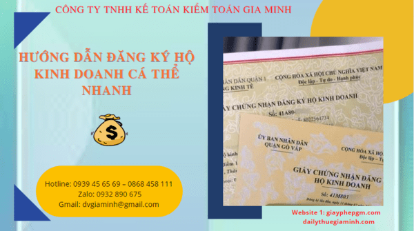 HƯỚNG DẪN ĐĂNG KÝ HỘ KINH DOANH CÁ THỂ NHANH TẠI THÀNH PHỐ HUẾ 6 Cách đăng ký hộ kinh doanh cá thể tại Thành Phố Huế