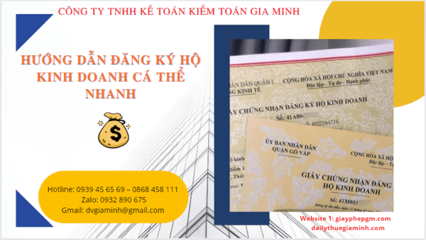 Cách đăng ký hộ kinh doanh cá thể tại TP Hải Phòng