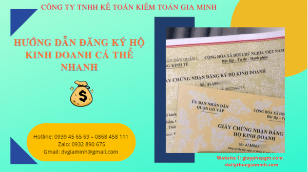 HƯỚNG DẪN ĐĂNG KÝ HỘ KINH DOANH CÁ THỂ NHANH TẠI TP HỒ CHÍ MINH 6 Cách đăng ký hộ kinh doanh cá thể tại TP Hồ Chí Minh