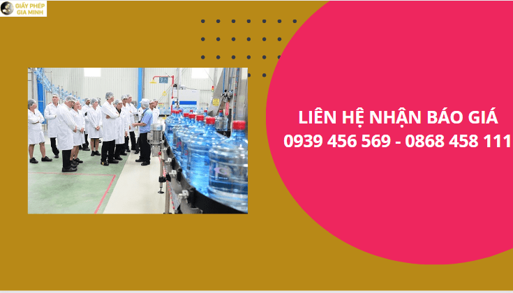 Công bố hợp quy nước uống đóng chai 5 Chi phí công bố hợp quy nước uống đóng chai trọn gói