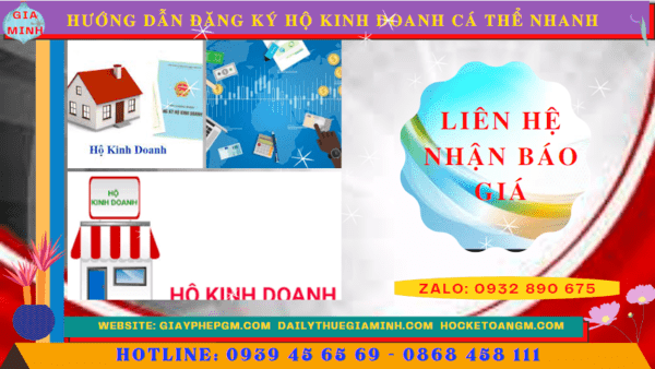 Chi phí dịch vụ đăng ký hộ kinh doanh tại Bình Phước