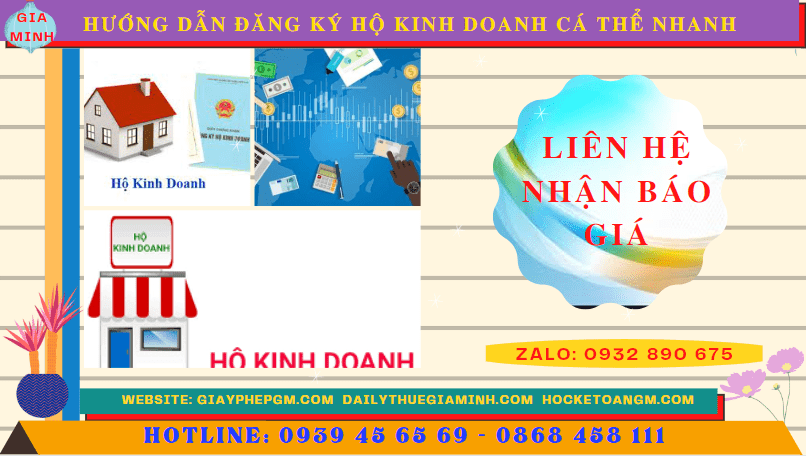HƯỚNG DẪN ĐĂNG KÝ HỘ KINH DOANH CÁ THỂ NHANH TẠI BÌNH THUẬN 5 Chi phí dịch vụ đăng ký hộ kinh doanh tại Bình Thuận