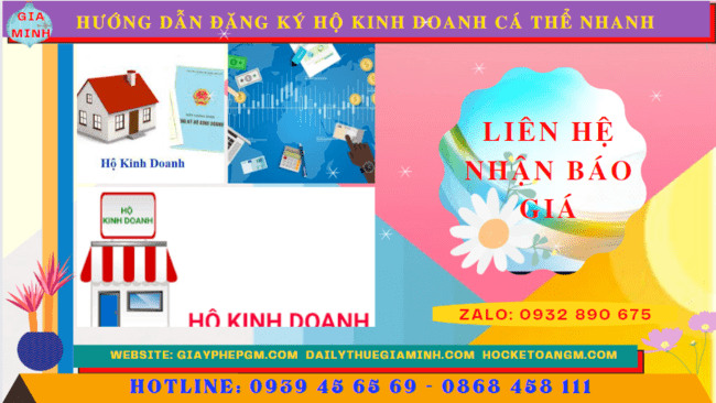 Chi phí dịch vụ đăng ký hộ kinh doanh tại Đắk Nông