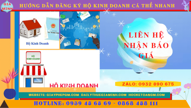 HƯỚNG DẪN ĐĂNG KÝ HỘ KINH DOANH CÁ THỂ NHANH TẠI ĐỒNG NAI 5 Chi phí dịch vụ đăng ký hộ kinh doanh tại Đồng Nai