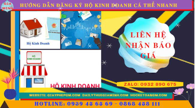 Chi phí dịch vụ đăng ký hộ kinh doanh tại Đồng Tháp