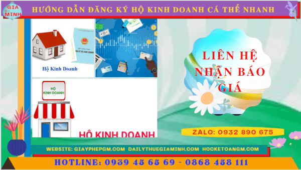 HƯỚNG DẪN ĐĂNG KÝ HỘ KINH DOANH CÁ THỂ NHANH TẠI HẬU GIANG 5 Chi phí dịch vụ đăng ký hộ kinh doanh tại Hậu Giang