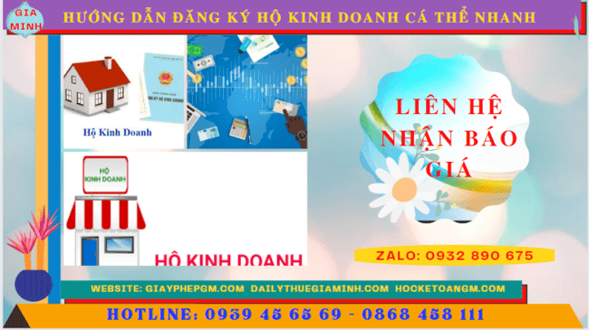 Chi phí dịch vụ đăng ký hộ kinh doanh tại Quảng Ninh