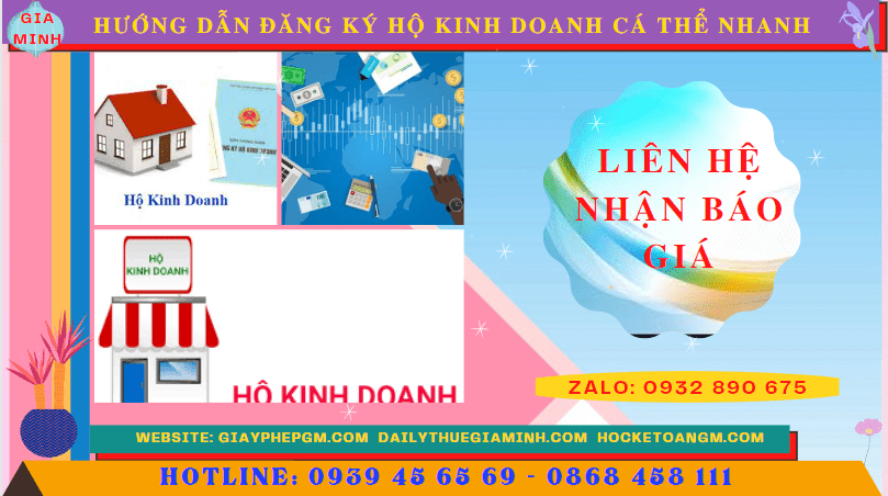 HƯỚNG DẪN ĐĂNG KÝ HỘ KINH DOANH CÁ THỂ NHANH TẠI SÓC TRĂNG 5 Chi phí dịch vụ đăng ký hộ kinh doanh tại Sóc Trăng